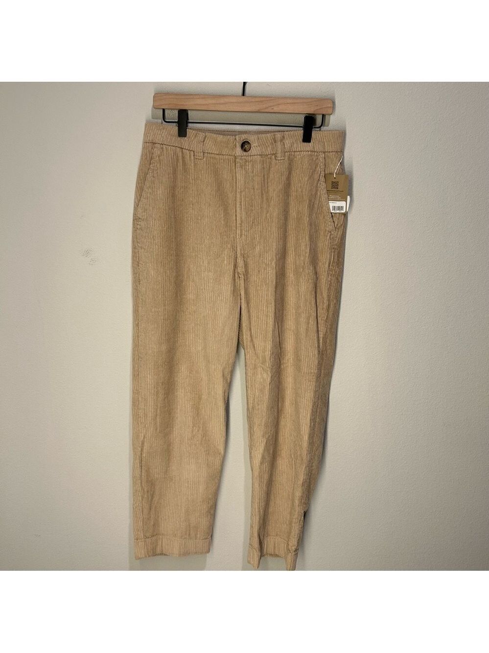 Patagonia Women’s Wide-Leg Corduroy Pants Oar Tan Size 10 NWT